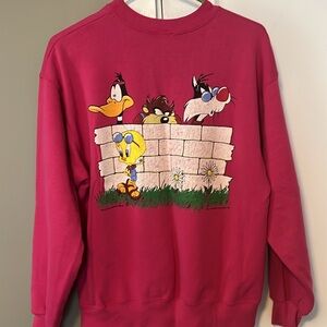 Y2K Warner Bros Looney Tunes Sweatshirt
